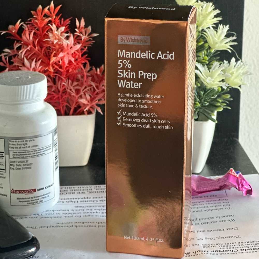 BY WISHTREND Mandelic Acid 5% Skin prep Water, Skin Renewal, Korean